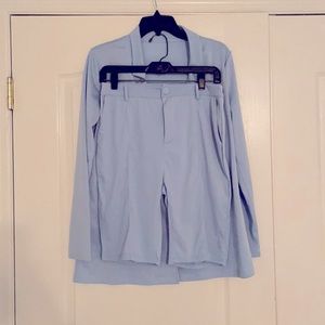 Bermuda shorts and Blazer